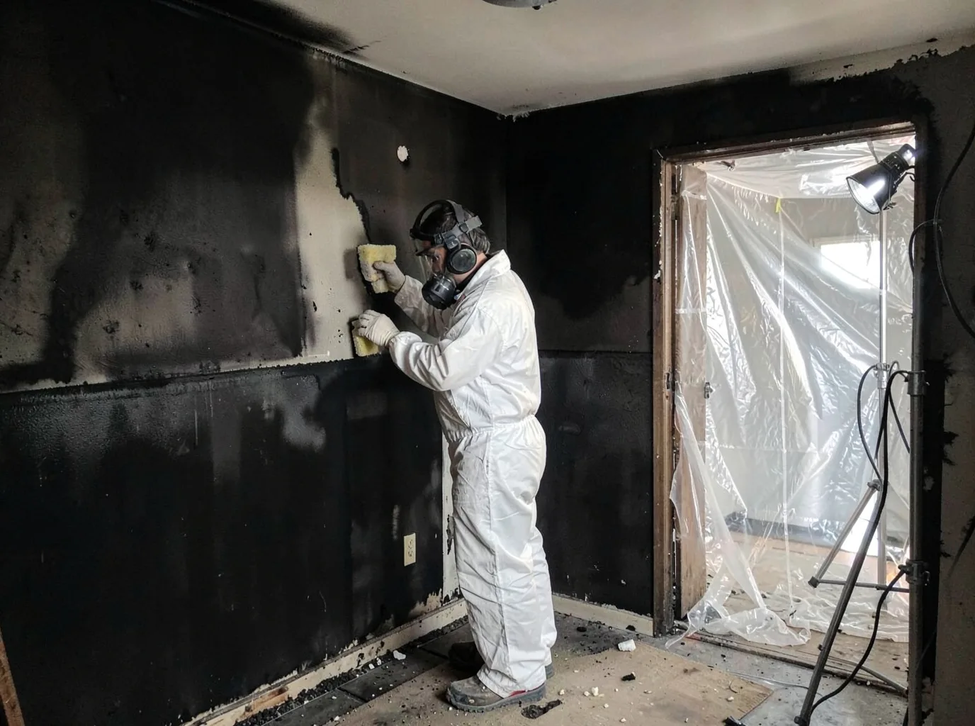Fire Damage Restoration company in Mcbain, MI